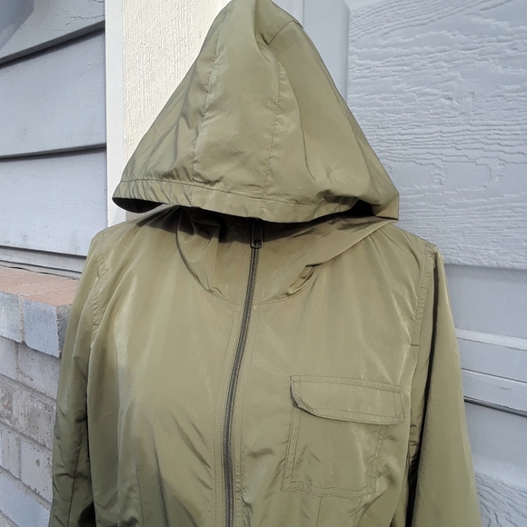 SALE J. Jill hooded zip drawstring waist jacket - Picture 3 of 8